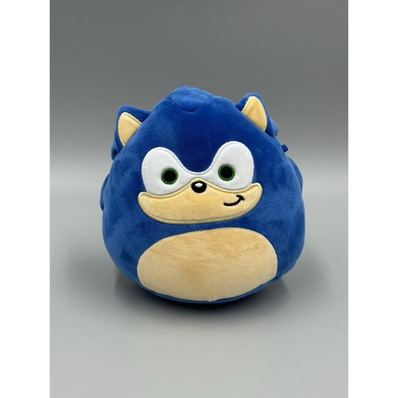 Squishmallow Sonic the Hedgehog Sega Blue Plush 8 Inch Stuffed Animal - Picture 1 of 10